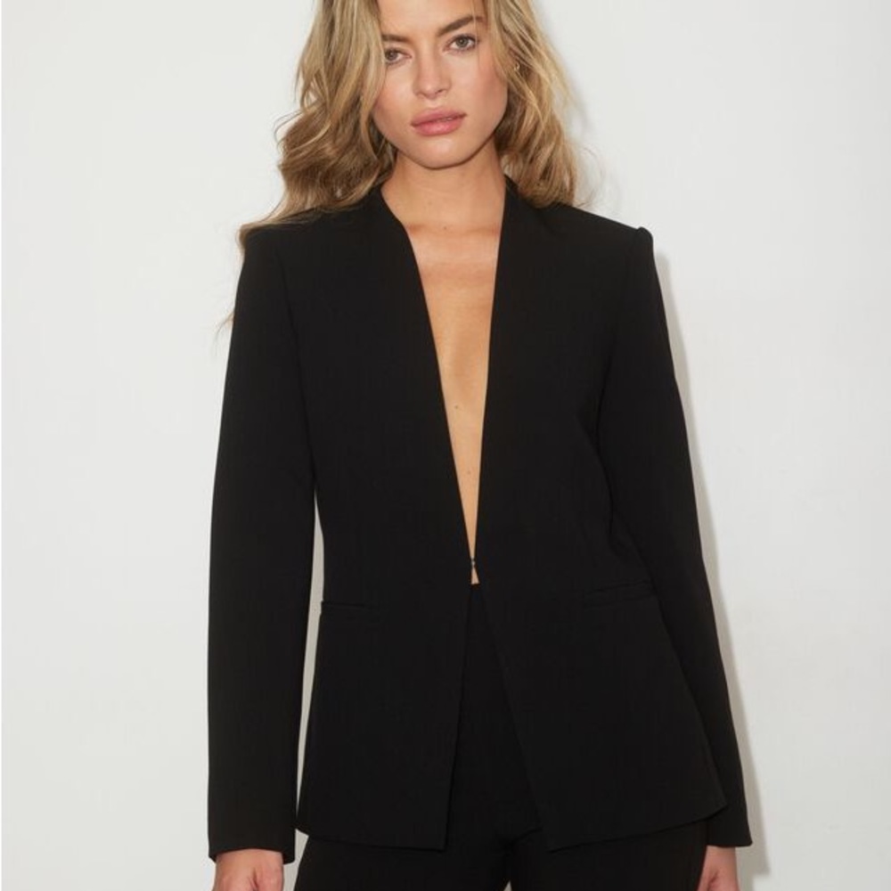 Hunter Collarless Blazer